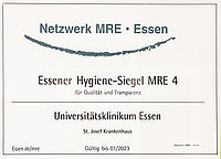 Essener Hygiene-Siegel MRE 4